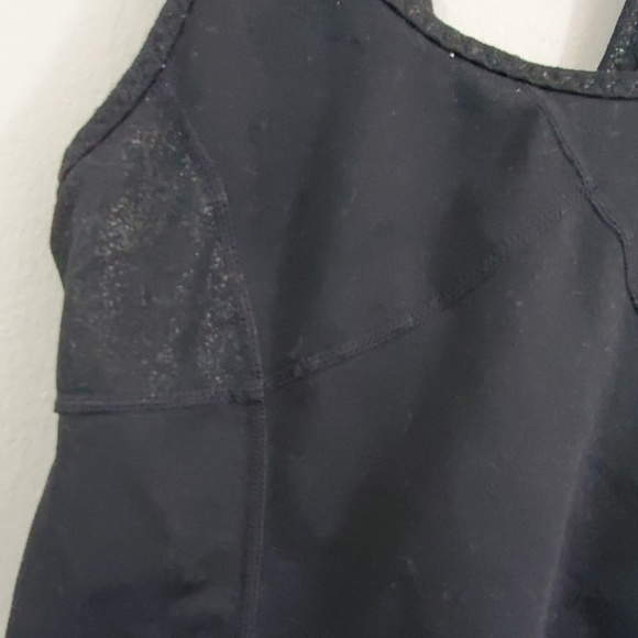 Zella Athletic Buit in Bra Black Top Sz S - Picture 2 of 7